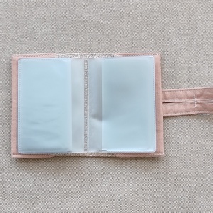 Kézzel festett  levendulás-pillangós irattartó - táska & tok - pénztárca & más tok - kártyatartó & irattartó - Meska.hu