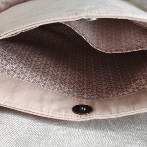 Kézzel festett  cseresznye virágos táska - táska & tok - kézitáska & válltáska - vállon átvethető táska - Meska.hu