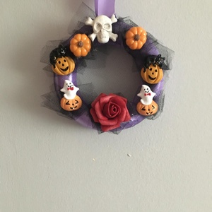 Ajtódísz - otthon & életmód - dekoráció - halloween - halloweeni ajtódíszek és ablakdíszek - Meska.hu