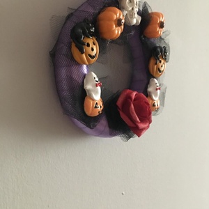 Ajtódísz - otthon & életmód - dekoráció - halloween - halloweeni ajtódíszek és ablakdíszek - Meska.hu