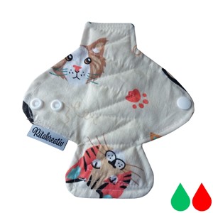 Cicamica tisztasági mosható betét 16cm - szépségápolás - intim higiénia - tisztasági betét - Meska.hu