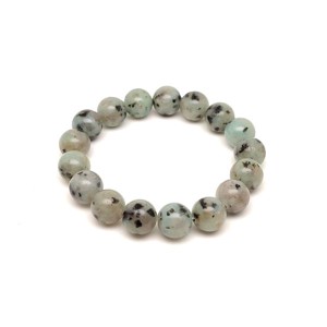 Jáspis kiwi ásvány karkötő golyós 10mm, Ékszer, Karkötő, Ásványkarkötő, , MESKA
