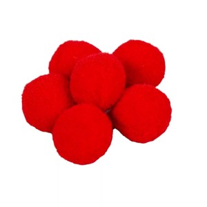 2 cm-es kashmir golyó 10 db-os kiszerelés - piros, Kellékek & szerszámok, Dekorációs kellékek, Egyéb kellékek, , MESKA