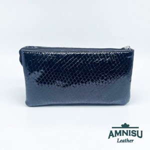 Fekete lakk kígyómintás egyenes kristály köves női pénztárca G8023 - táska & tok - pénztárca & más tok - pénztárca - női pénztárca - Meska.hu