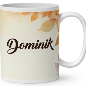 Névvel kérhető - Őszi manó és a tök mintás bögre - otthon & életmód - konyhafelszerelés, tálalás - tálalás - bögre & csésze - Meska.hu