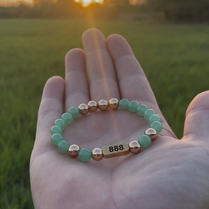 K3RM3 Harmony- Unisex Angyalszámos manifesztációs karkötő - ékszer - karkötő - ásványkarkötő - Meska.hu