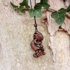 Kokopelli medál - ékszer - nyaklánc - medál - Meska.hu
