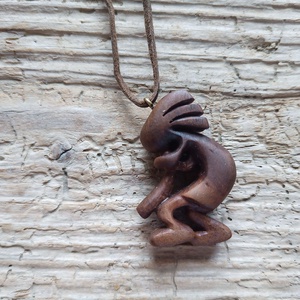 Kokopelli medál - ékszer - nyaklánc - medál - Meska.hu