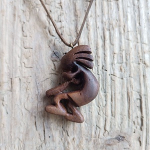 Kokopelli medál - ékszer - nyaklánc - medál - Meska.hu