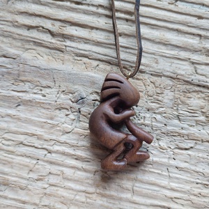 Kokopelli medál - ékszer - nyaklánc - medál - Meska.hu