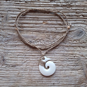 koru (spirál)  - ékszer - nyaklánc - medál - Meska.hu
