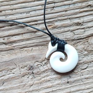 koru (spirál)  - ékszer - nyaklánc - medál - Meska.hu
