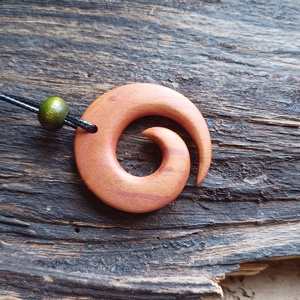 koru (spirál)  - ékszer - nyaklánc - medál - Meska.hu