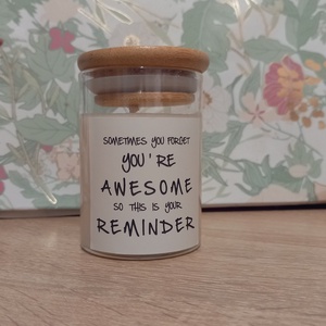 Youre Awesome gyertya - Meska.hu