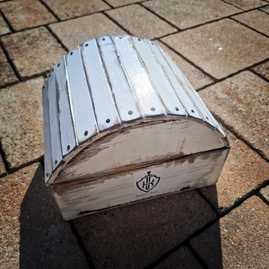 White Chest - Fehér kincsesláda, Otthon & Életmód, Tárolás & Rendszerezés, Doboz, , MESKA