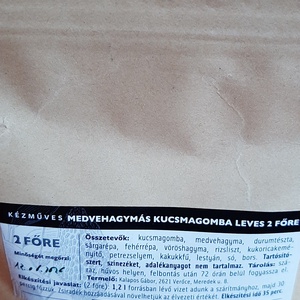 Medvehagymás kucsmagomba leves 2 fő - élelmiszer - gasztro ajándékcsomag - Meska.hu