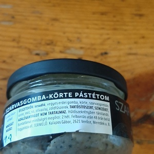 Szarvasgomba-körte pástétom 90 g - élelmiszer - gasztro ajándékcsomag - Meska.hu