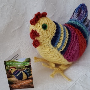 Érzelmi támogató csirke - játék & sport - plüssállat & játékfigura - madár - Meska.hu