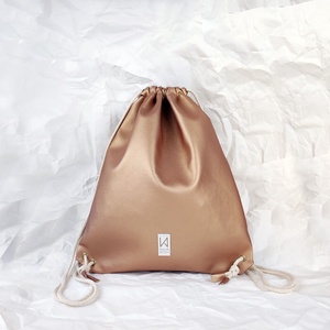 Gymbag / rosegold hátizsák /  oldalsó rejtett zsebbel - Meska.hu