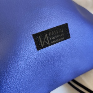 Gymbag / tornazsák fazon / hátizsák / kék / oldalsó rejtett zsebbel - táska & tok - hátizsák - hátizsák - Meska.hu