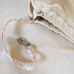 Gymbag / tornazsák fazon / hátizsák / natúr színben / oldalsó rejtett zsebbel - táska & tok - hátizsák - hátizsák - Meska.hu