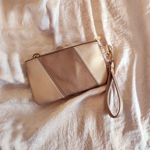 Boritéktáska csuklópánttal és vállpánttal / kis táska / clutch / textilbőr  - Meska.hu