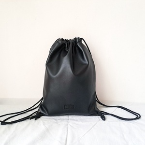 Gymbag / tornazsák fazon / hátizsák / fekete / oldalsó rejtett zsebbel - Meska.hu