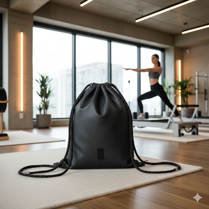 Gymbag / tornazsák fazon / hátizsák / sötétszürke / oldalsó rejtett zsebbel - táska & tok - hátizsák - hátizsák - Meska.hu