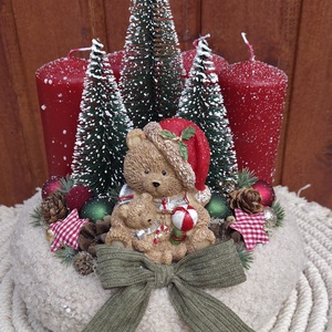Macis adventi koszorú  - Meska.hu