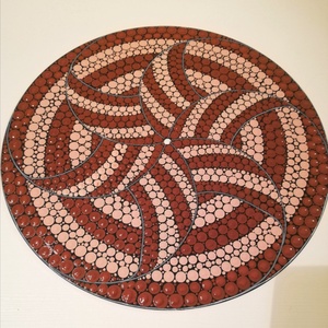 Forgó mandala - otthon & életmód - dekoráció - spiritualitás - mandala - Meska.hu
