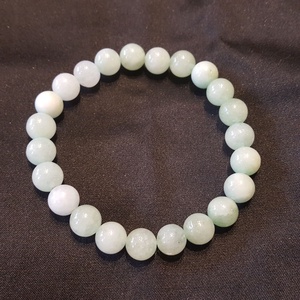 Pompás krizopráz bogyós karkötő gumis(8 mm) - Meska.hu