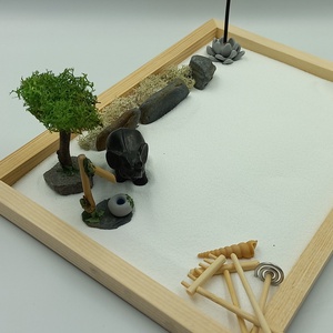 Japán kert (nagy)- füstölővel, elefánttal, fával és csobogóval - diy (csináld magad) - egységcsomag - Meska.hu