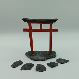 Japánkert kiegészítő - nagy torii kapu - Meska.hu