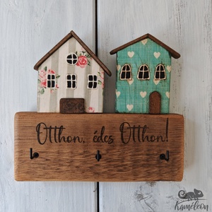 FABRIKA város - Otthon, édes otthon, Otthon & Életmód, Tárolás & Rendszerezés, Fali tároló, Decoupage, transzfer és szalvétatechnika, Famegmunkálás, MESKA