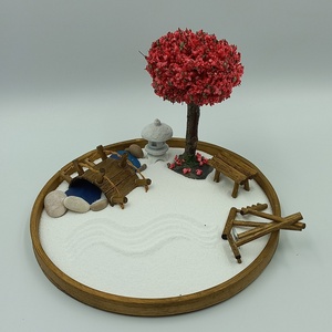 Japánkert (közepes)- fával, kőlámpással és patakkal - otthon & életmód - dekoráció - asztal és polc dekoráció - asztaldísz - Meska.hu