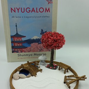 Japánkert (közepes)- fával, kőlámpással és patakkal, Otthon & Életmód, Dekoráció, Asztal és polc dekoráció, Asztaldísz, Mindenmás, MESKA