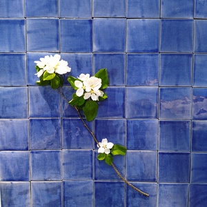 Egyszínű kézműves csempék - otthon & életmód - dekoráció - fali és függő dekoráció - csempe - Meska.hu