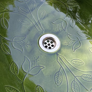 Kerámia mosdótál - otthon & életmód - fürdőszoba - mosdótál - Meska.hu