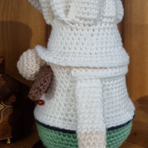 A séf horgolt gnóm figura - játék & sport - plüssállat & játékfigura - ember - Meska.hu