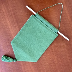 Ajtódísz - húsvét - művészet - textilkép - keresztszemes - Meska.hu