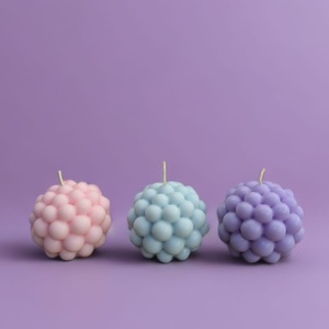 Bubble gyertya  - otthon & életmód - gyertya, illat, aroma - gyertya - Meska.hu