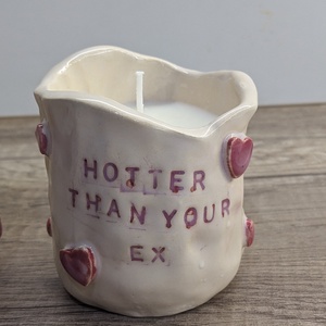 Hotter than your ex gyertya  - otthon & életmód - gyertya, illat, aroma - gyertya - Meska.hu