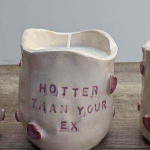 Hotter than your ex gyertya  - otthon & életmód - gyertya, illat, aroma - gyertya - Meska.hu