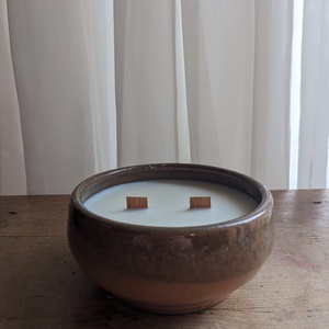 Kerámia gyertya, Karácsony, Karácsonyi lakásdekoráció, Karácsonyi illatgyertya, mécses, Gyertya-, mécseskészítés, Kerámia, MESKA