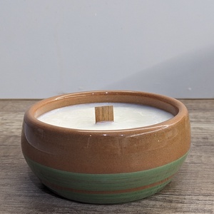 Kerámia gyertya , Karácsony, Karácsonyi lakásdekoráció, Karácsonyi illatgyertya, mécses, Gyertya-, mécseskészítés, Kerámia, MESKA