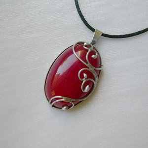 Jáde medál - ékszer - nyaklánc - medálos nyaklánc - Meska.hu