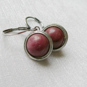 Thulit fülbevaló - Meska.hu