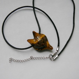 Tigrisszem róka medálos nyaklánc - ékszer - nyaklánc - medálos nyaklánc - Meska.hu