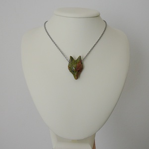 Unakit róka medálos nyaklánc - ékszer - nyaklánc - medálos nyaklánc - Meska.hu