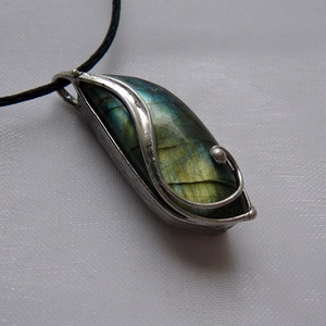 Labradorit medál - Meska.hu